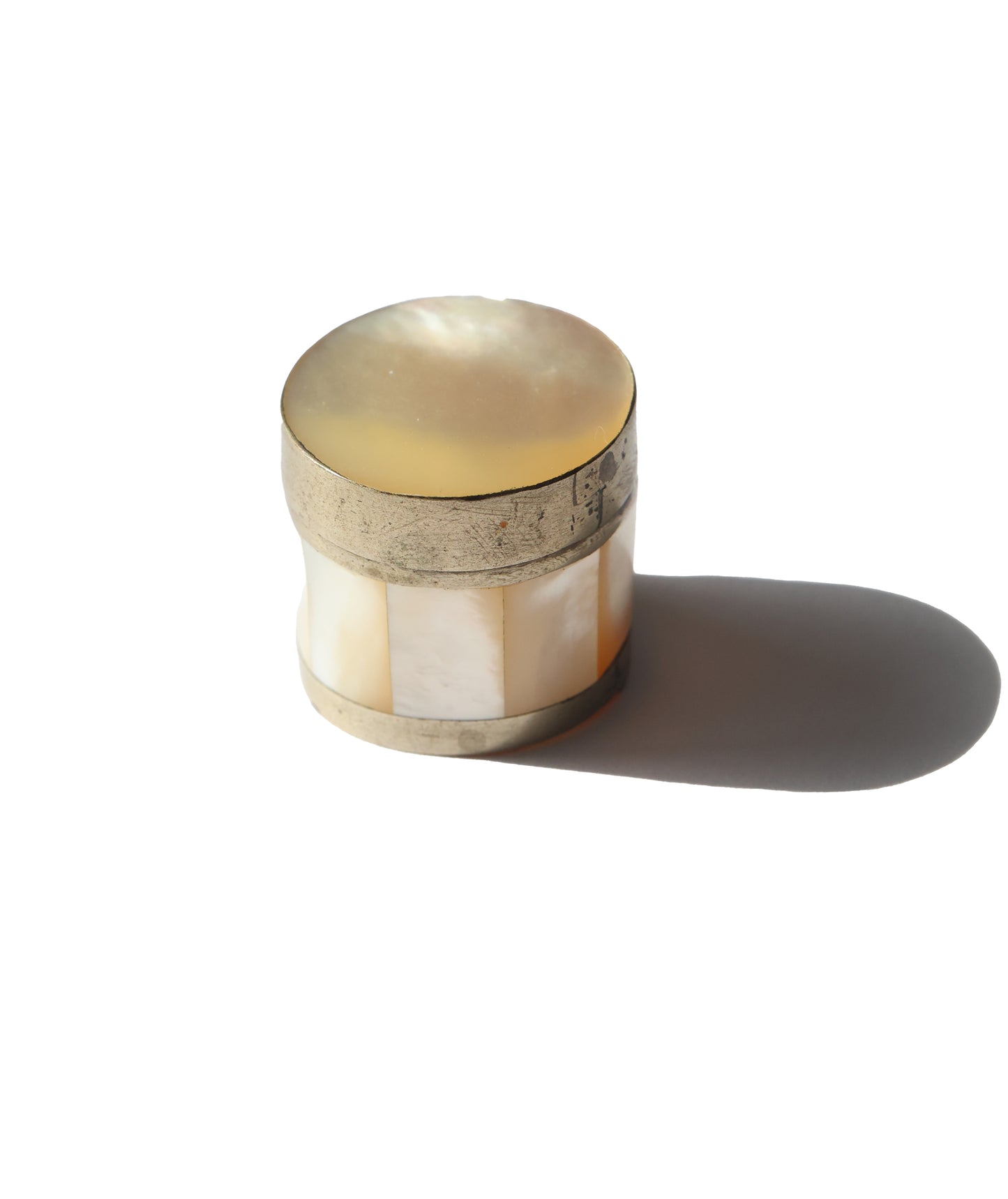 Vintage MOP Pill Box
