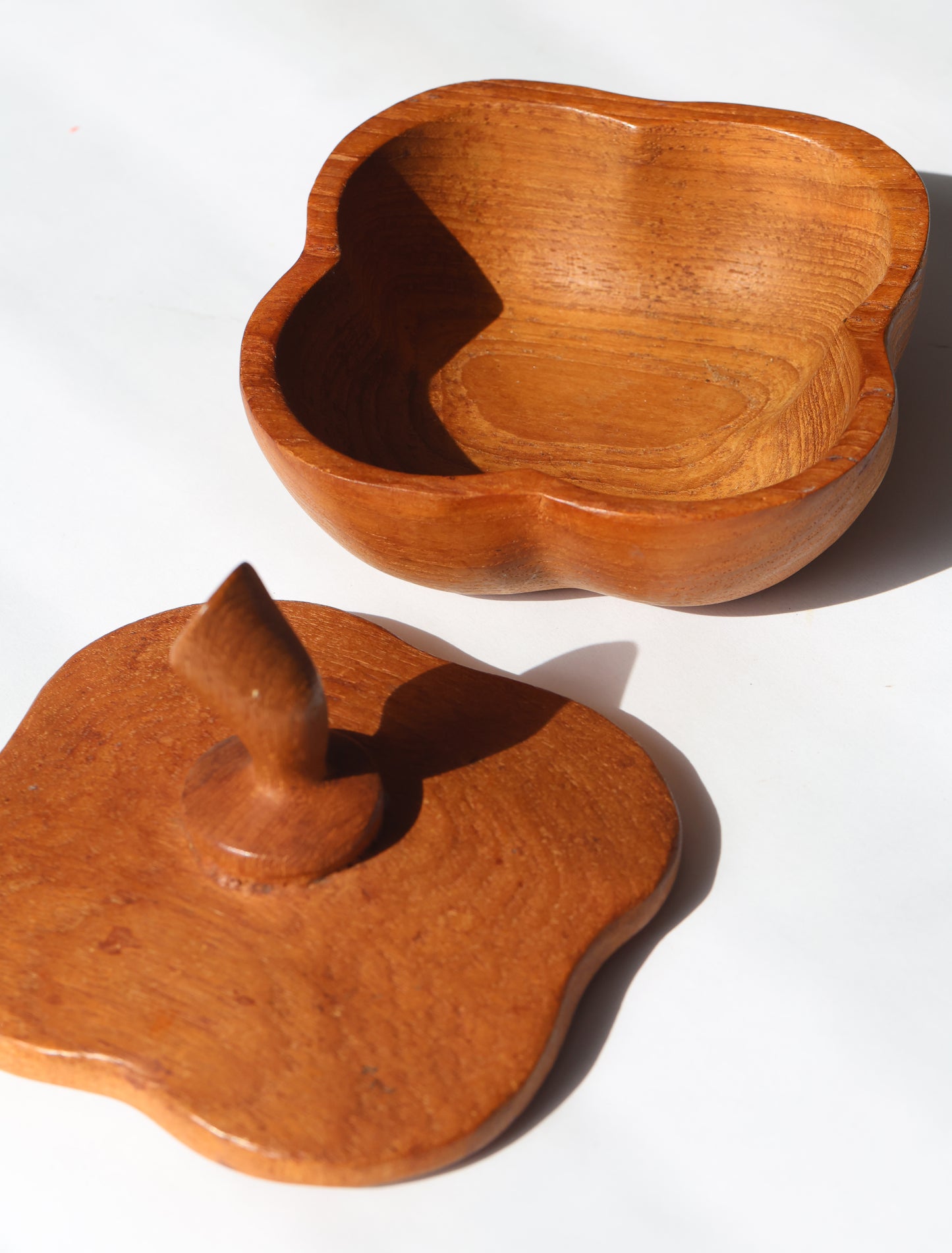 Vintage Wooden Lidded Box