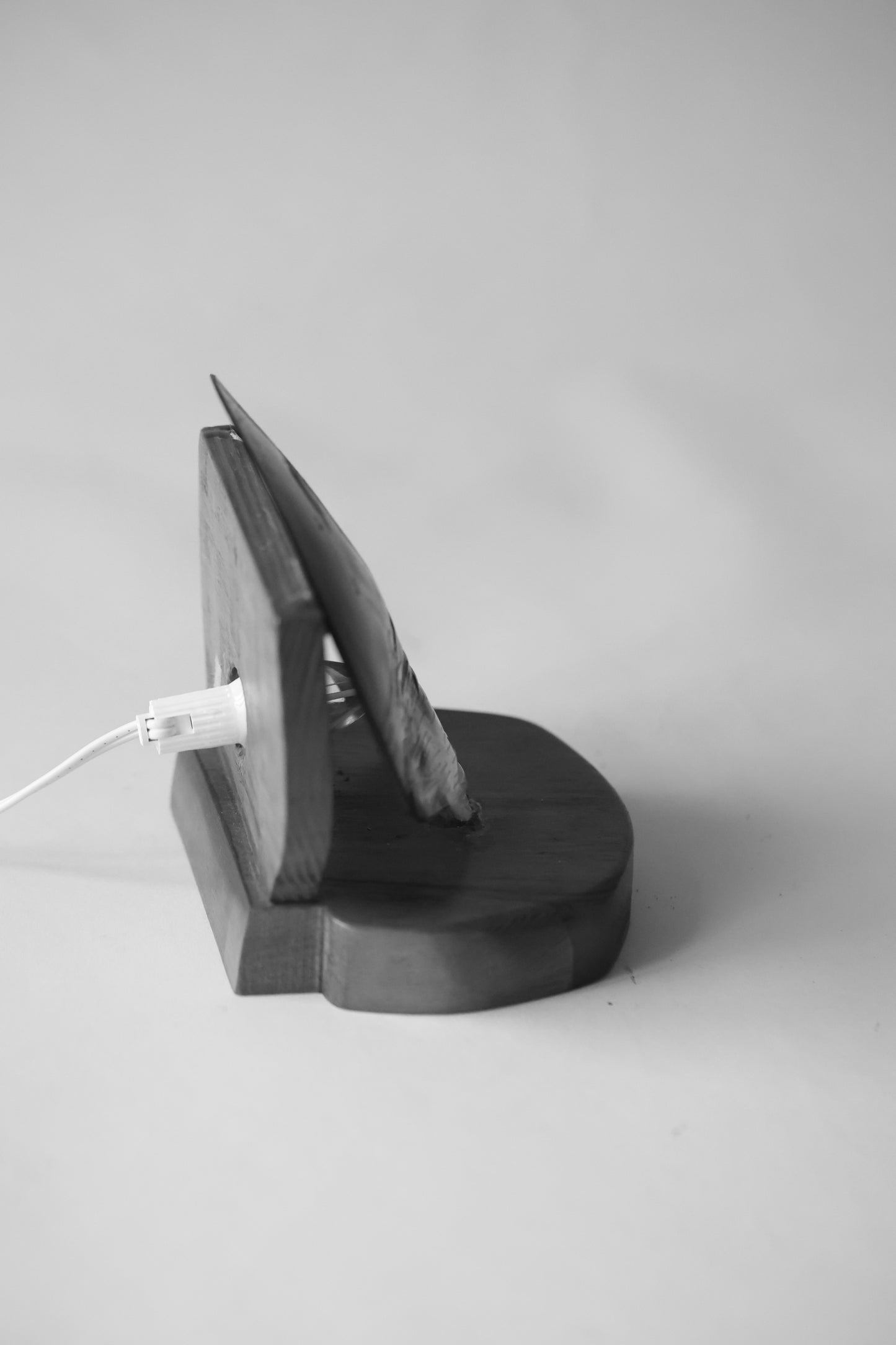 Vintage Tahiti MOP Shell Lamp