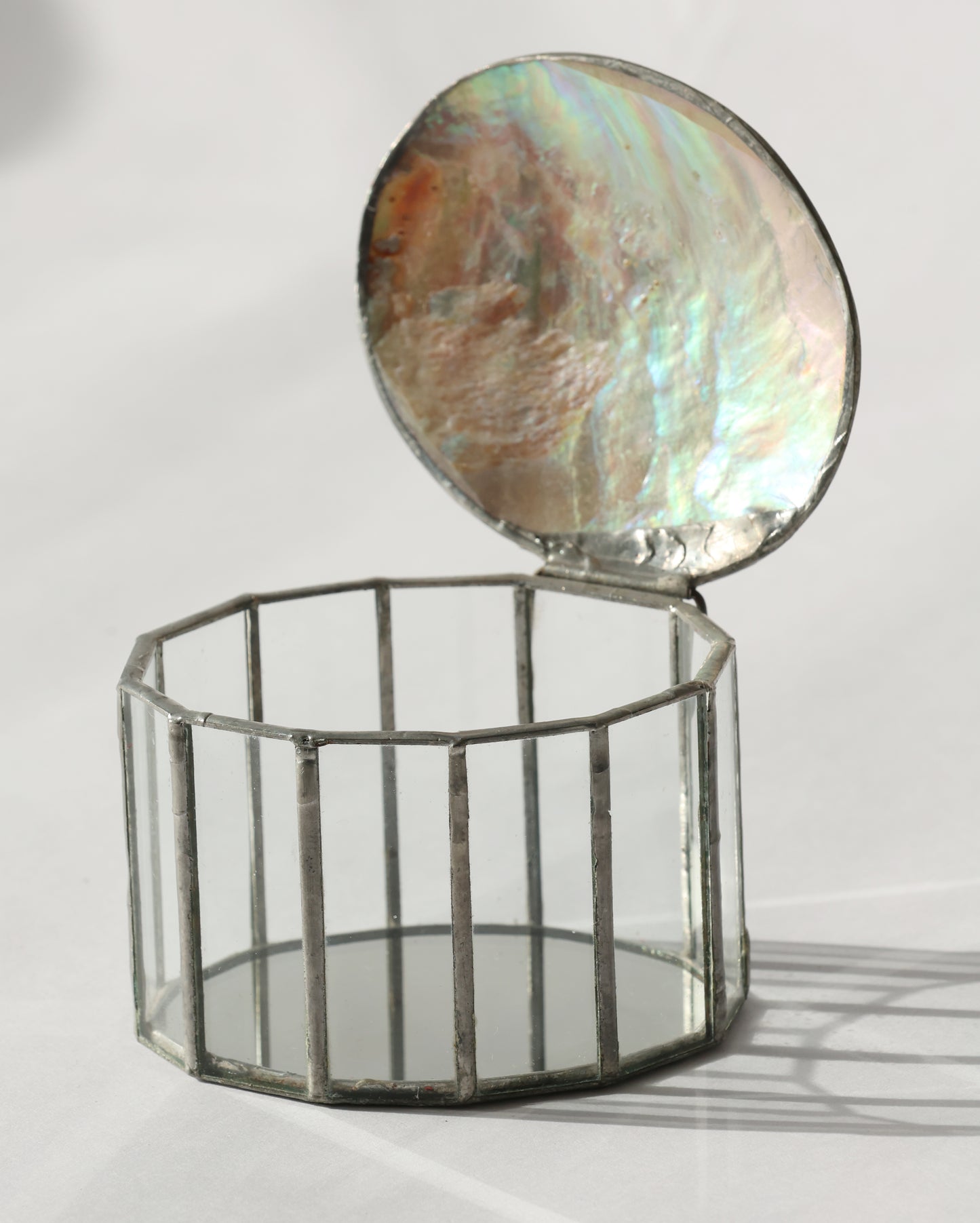 1994 Maui Abalone Shell Glass Box
