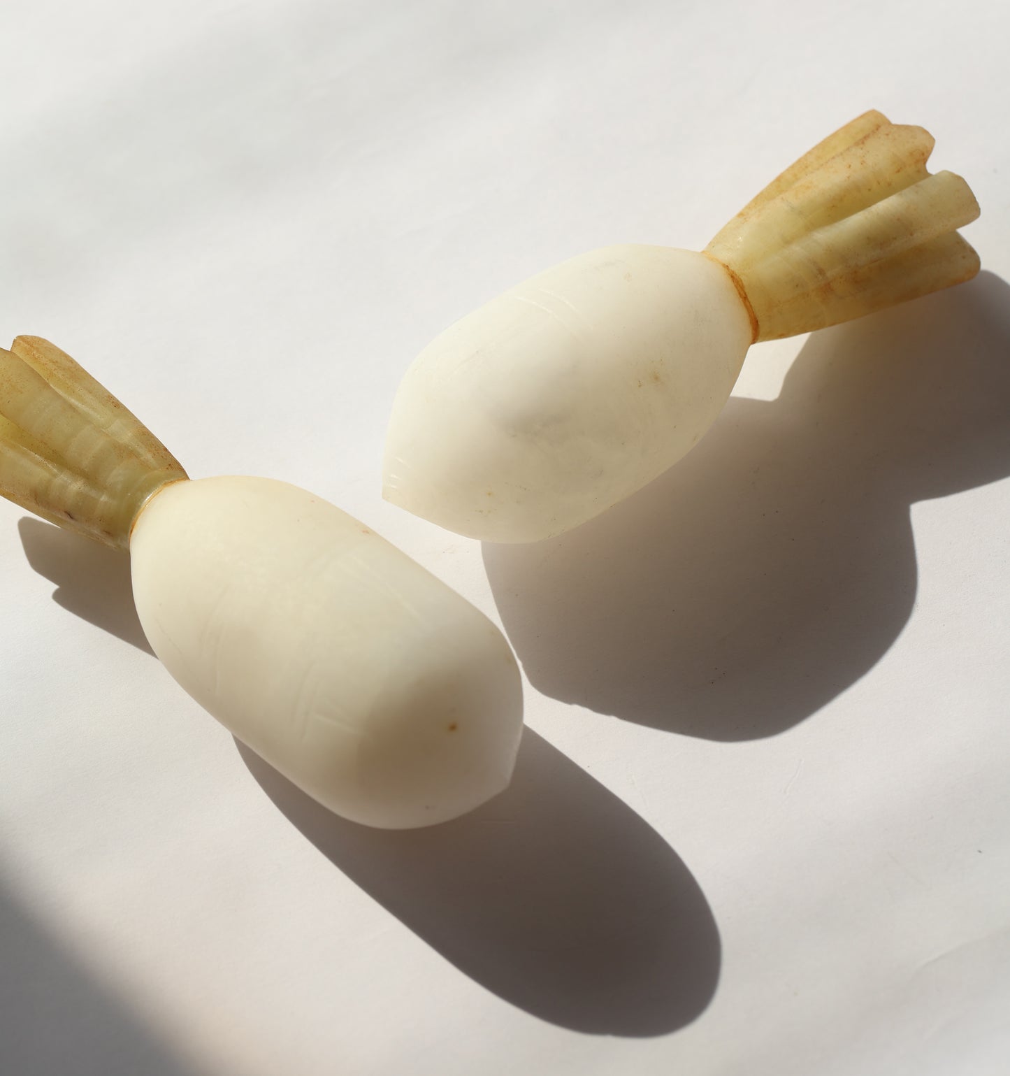 Vintage Stone Turnip Decor