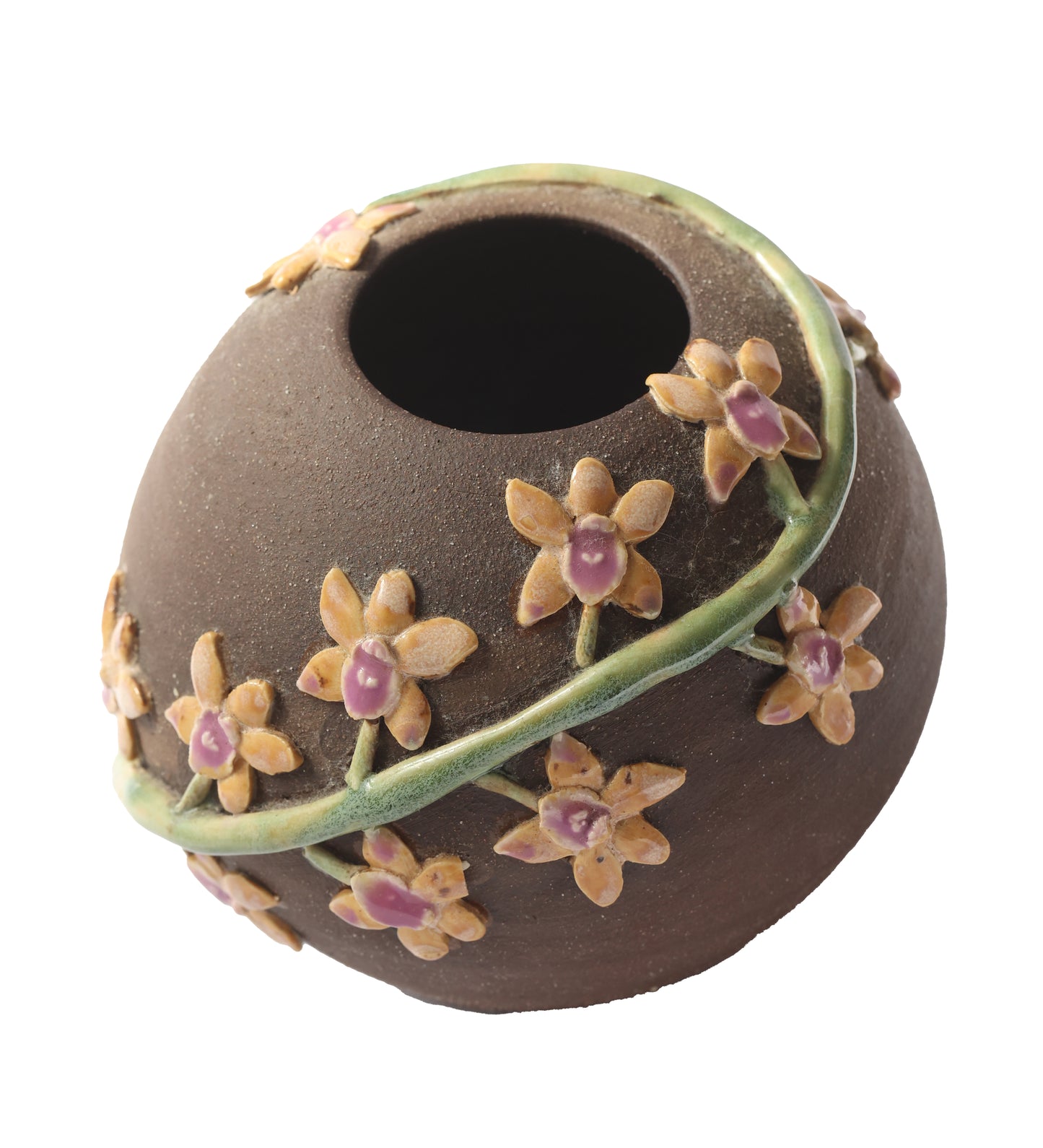One-Of-A-Kind Orchid Vessel