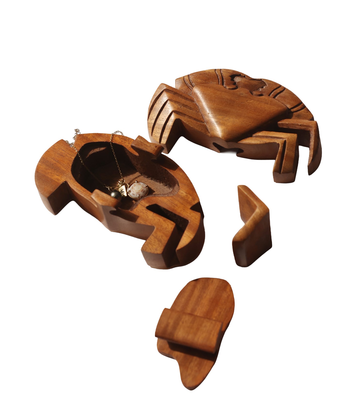 Vintage Crab Puzzel Box
