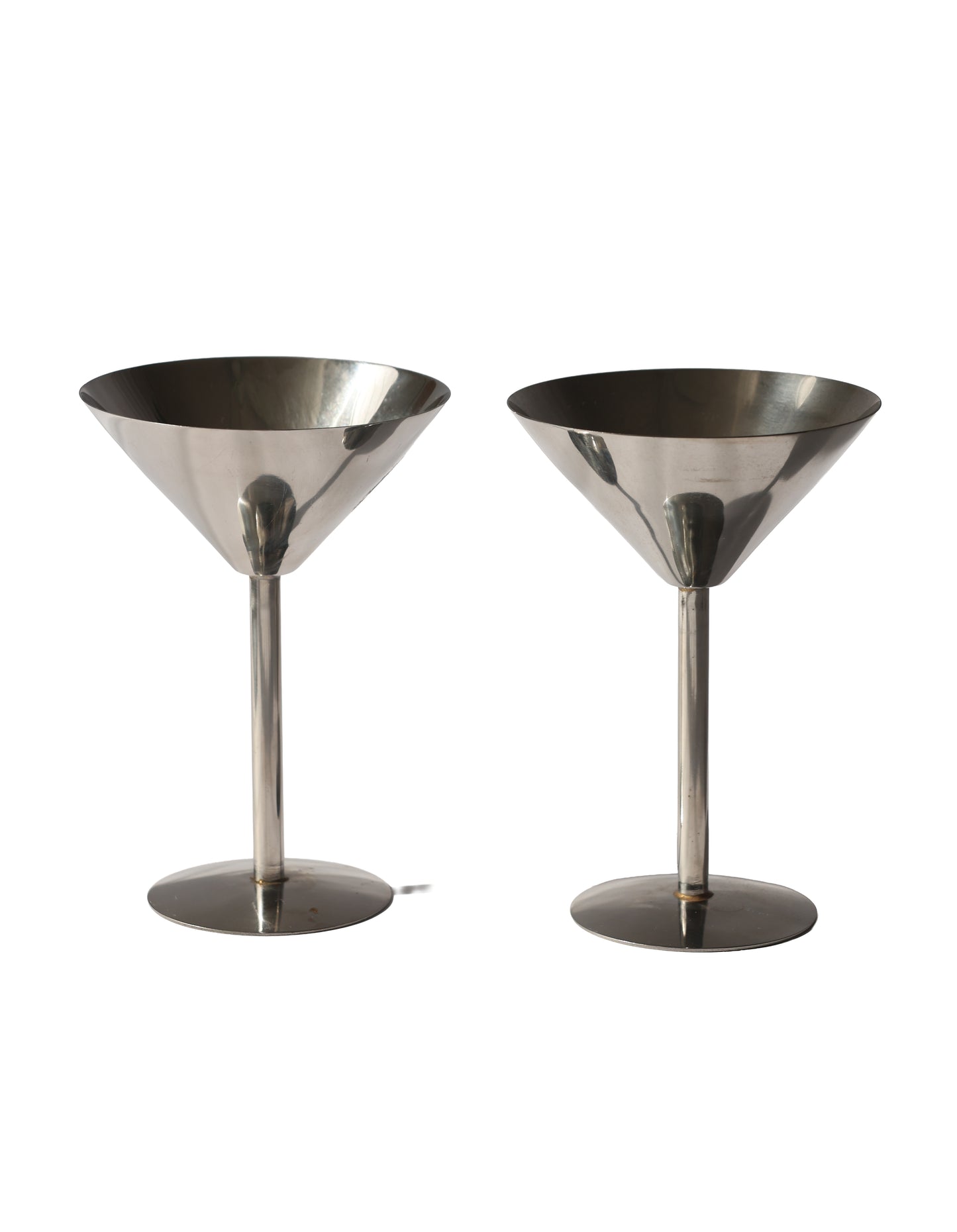 Anthropologie Silver Maritini Glass (2)