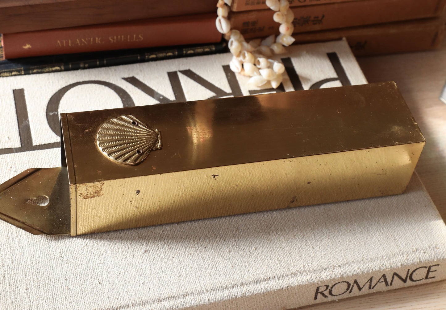 Vintage Hollywood Regency Match Holder