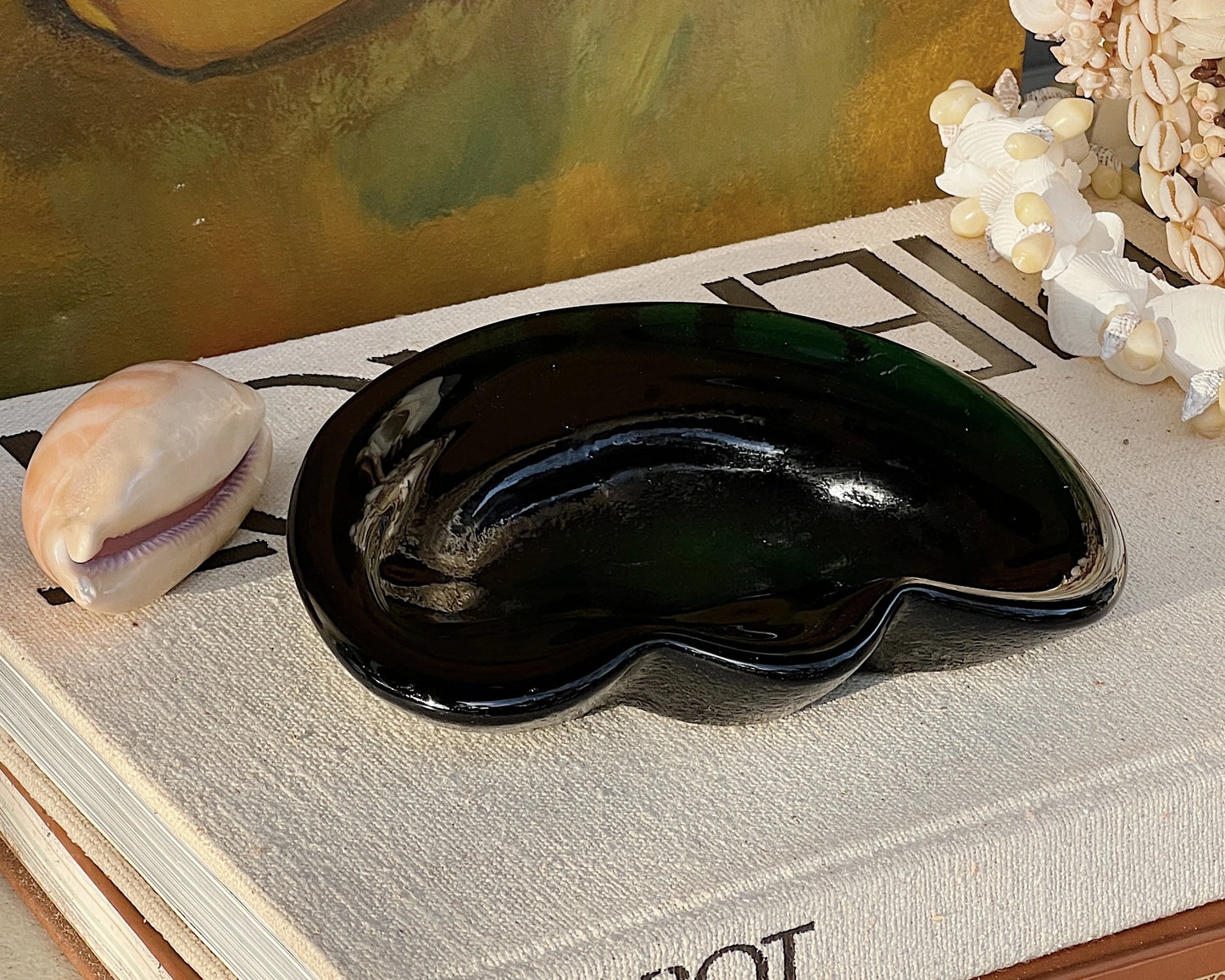 Vintage Blenko Glass Catchall
