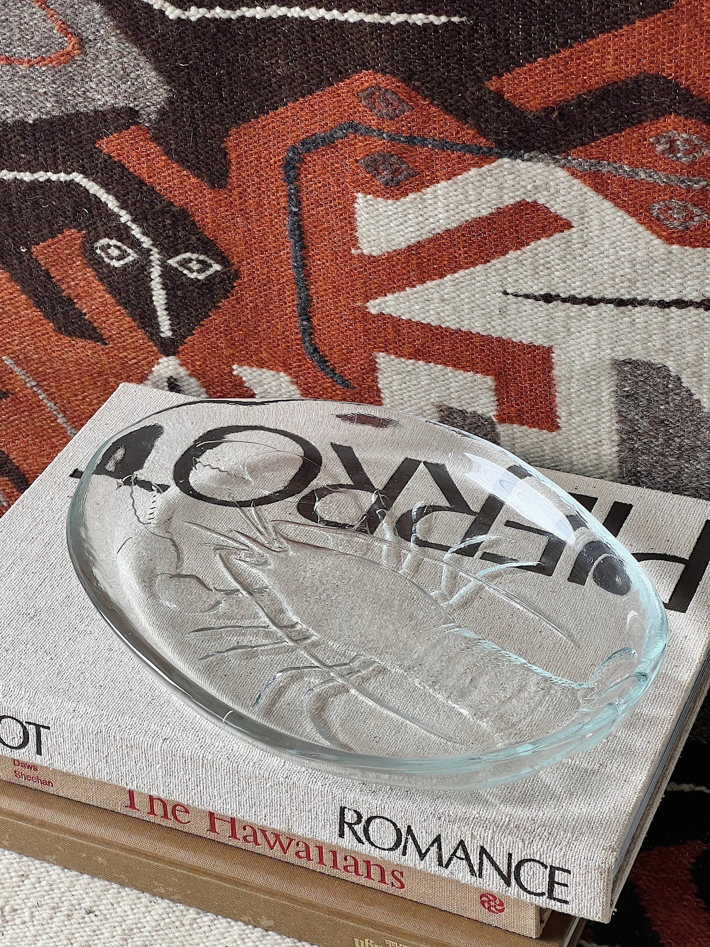 1997 Pfaltzgraff Glass Lobster Dish