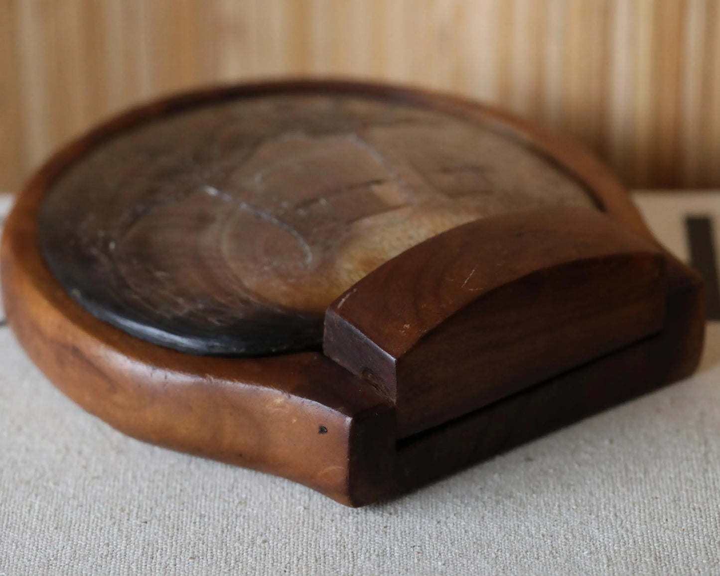RARE Tahitian Cameo MOP Shell Cigarette Box