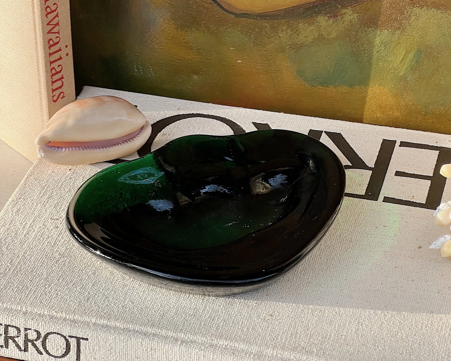 Vintage Blenko Glass Catchall