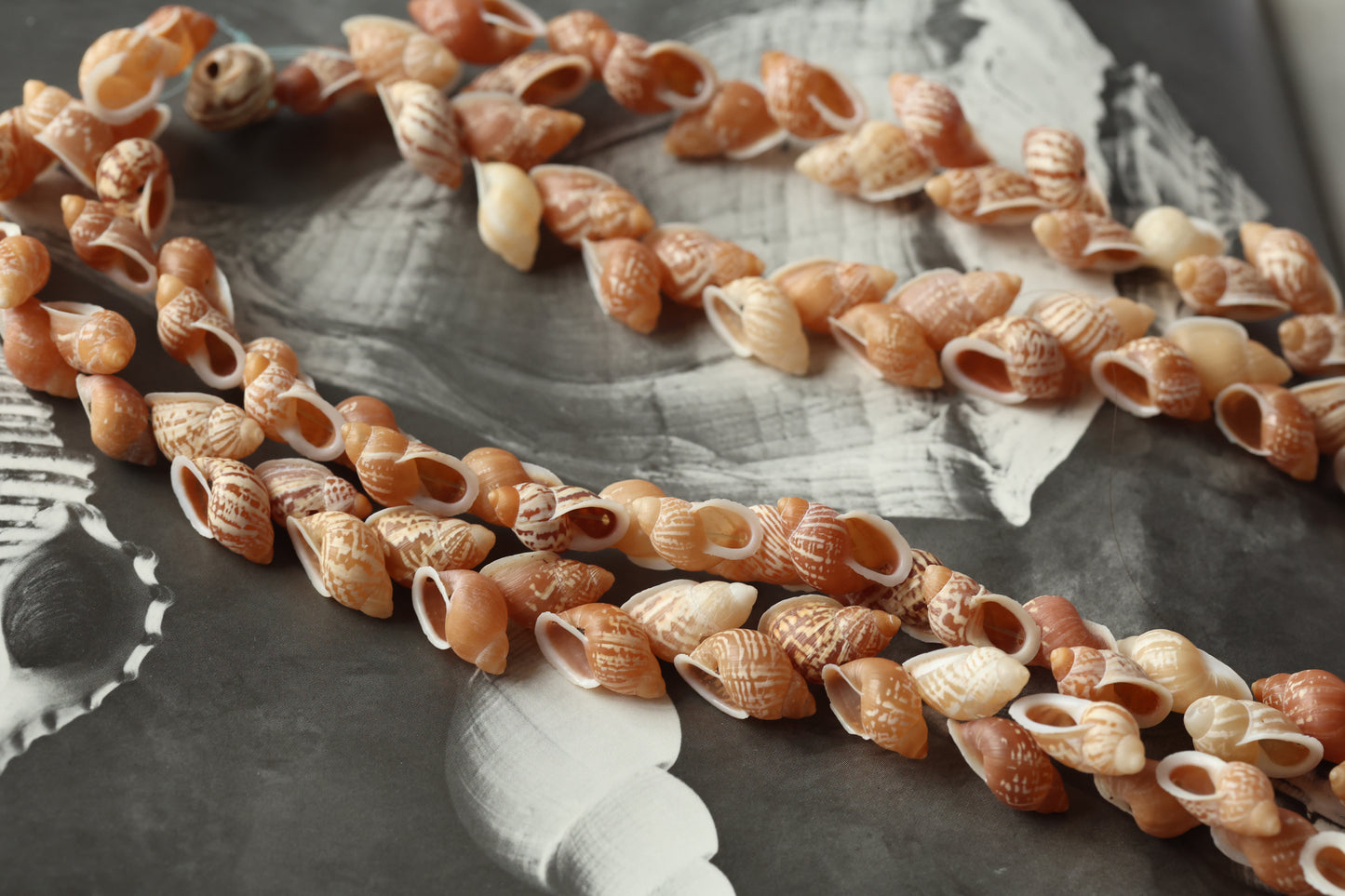 Partula Snail (Akaleha) Shell Lei