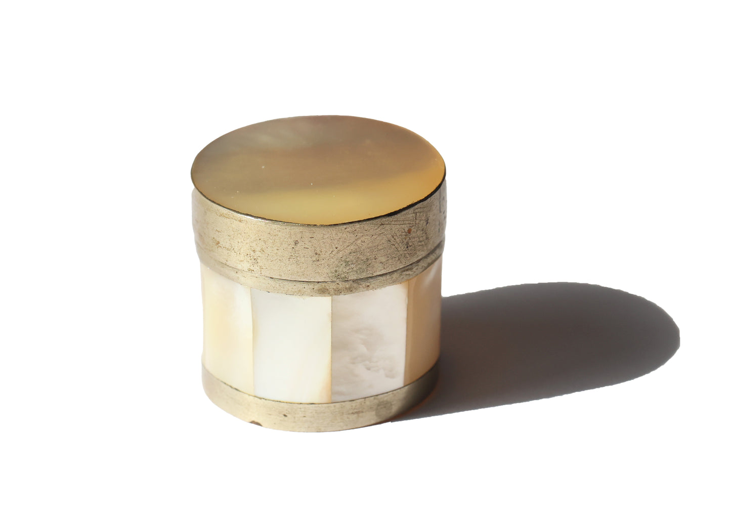 Vintage MOP Pill Box