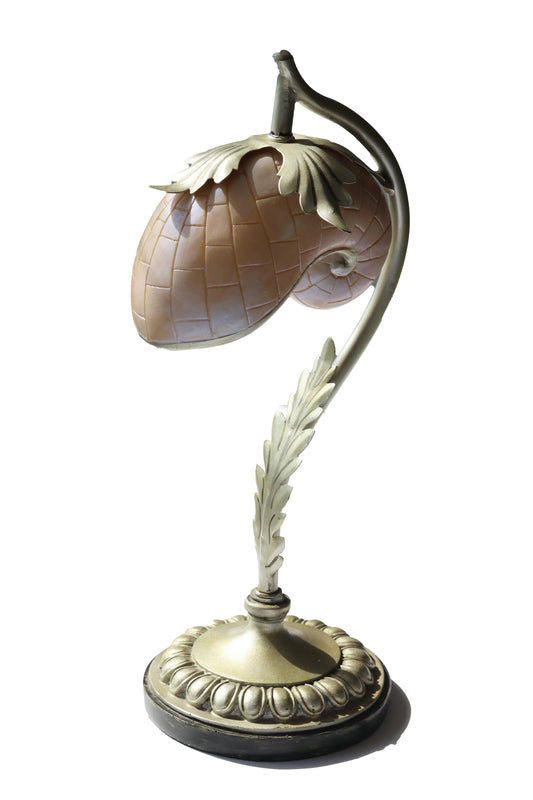 Art Nouveau Nautilus Shell Table Lamp