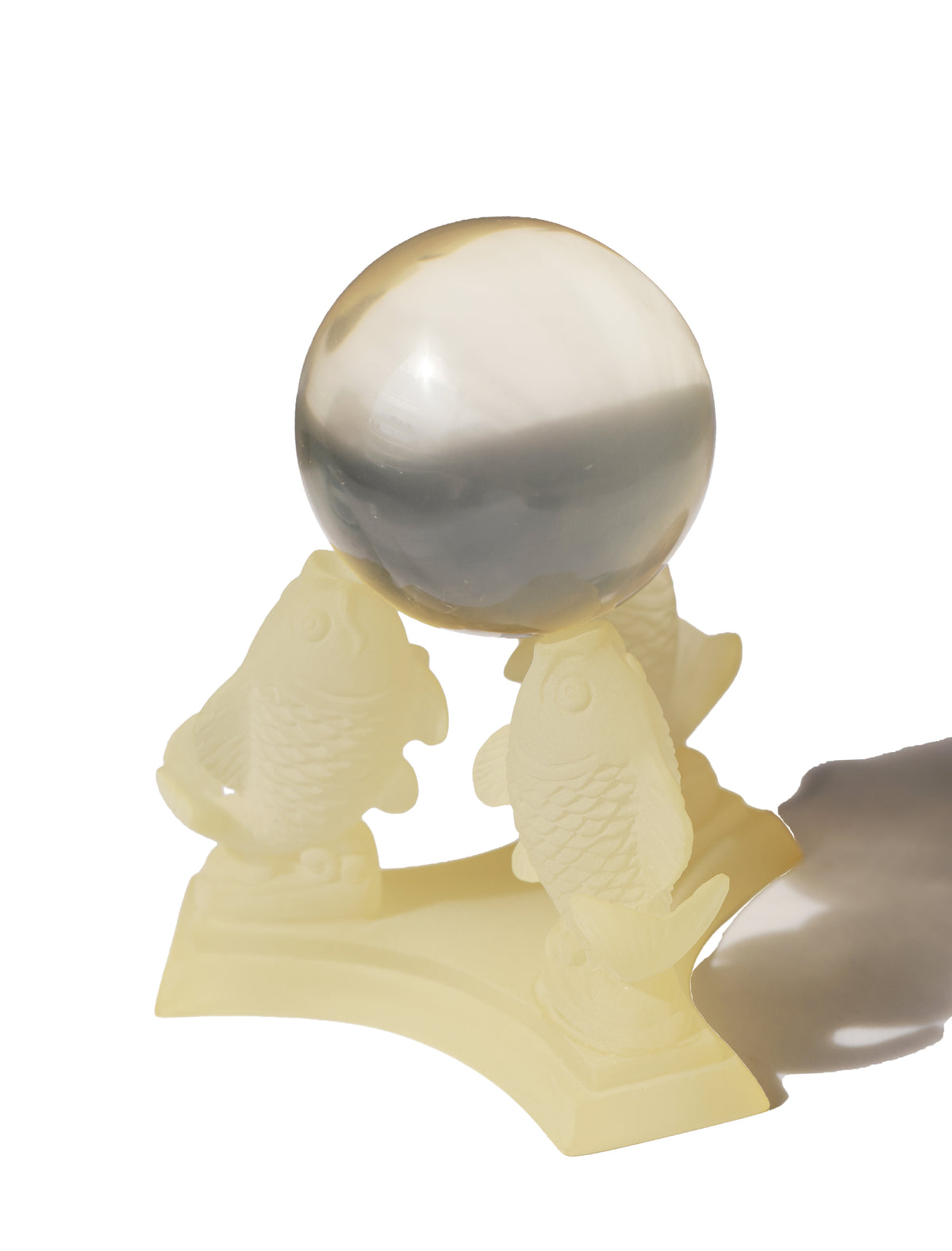 Vintage 'Italian Design' Crystalite Lucite Fish Figure
