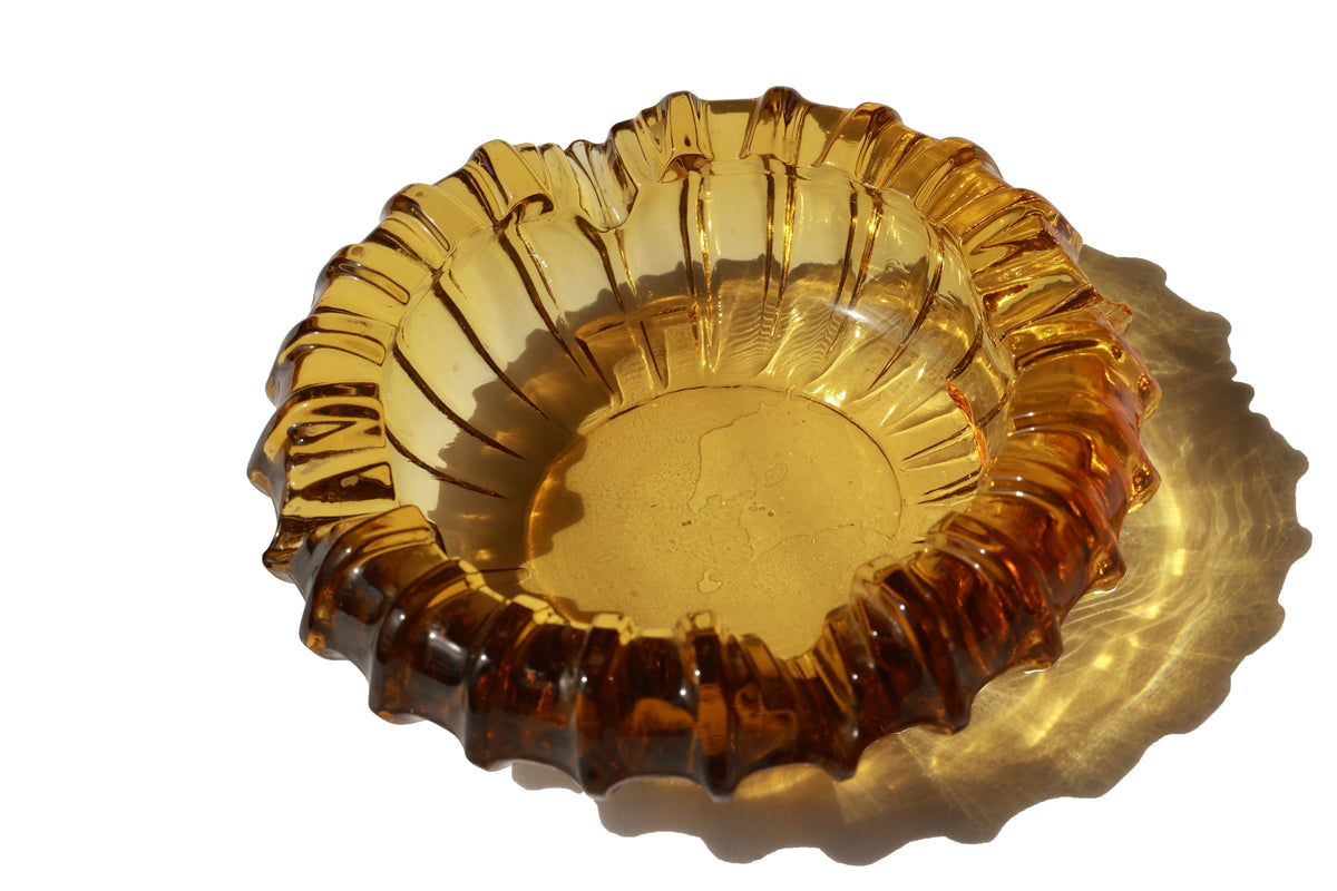 Blenko Glass Ashtray