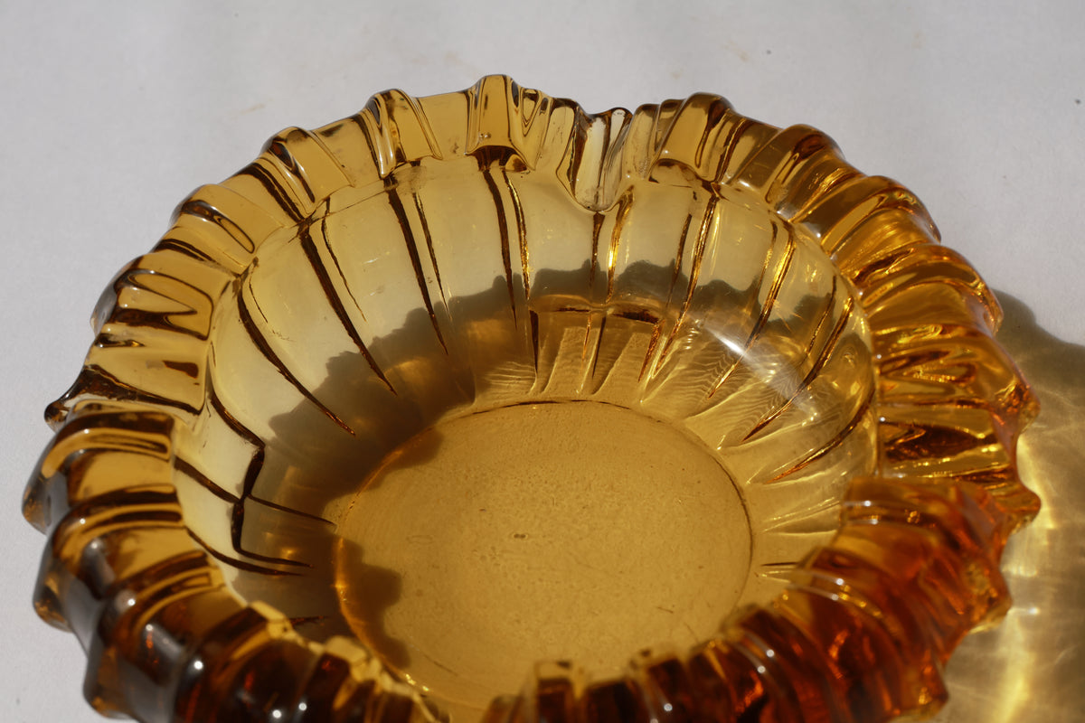 Blenko Glass Ashtray