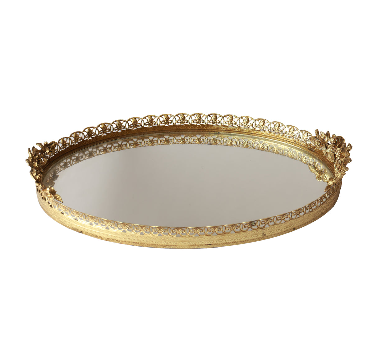 Vintage Mirrored Vanity Tray