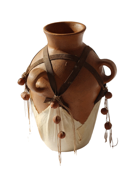 XL Barro Arcoiris Mexican Vase