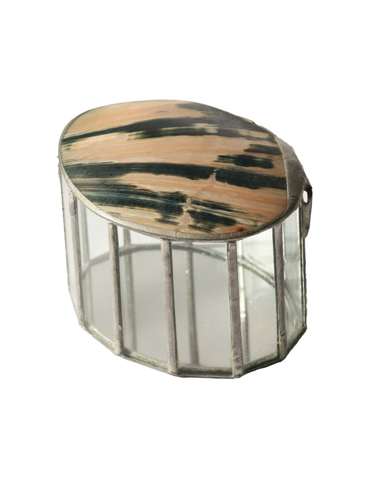 1994 Maui Abalone Shell Glass Box