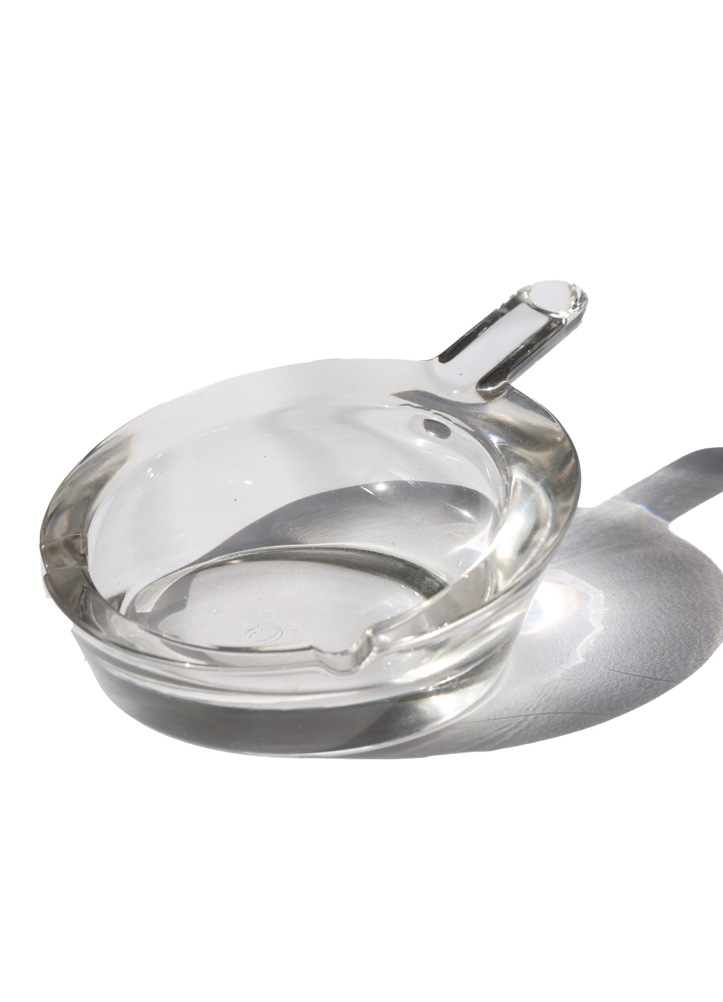 1980s “Dome Pan” Glass Ashtray