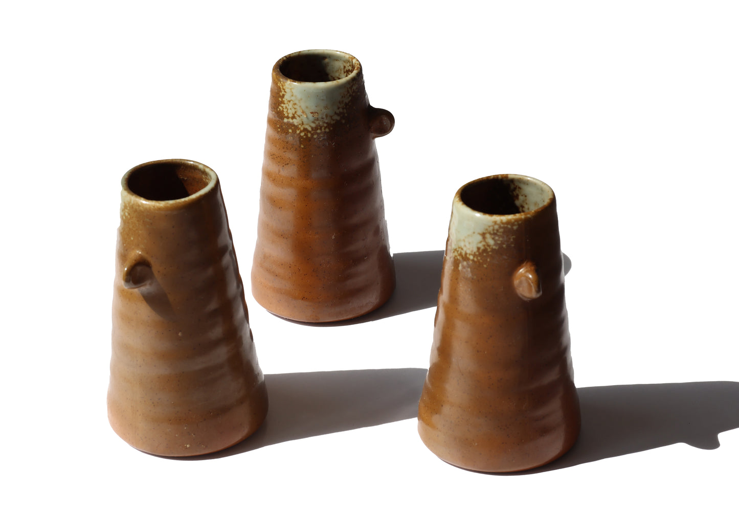 Vintage Japanese Ceramic Mugs Set of 3