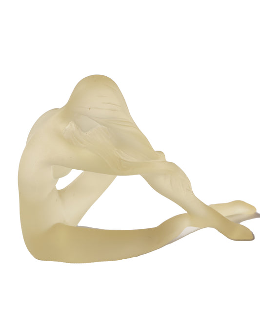 Art Deco Mirage Lucite Female Sculpture