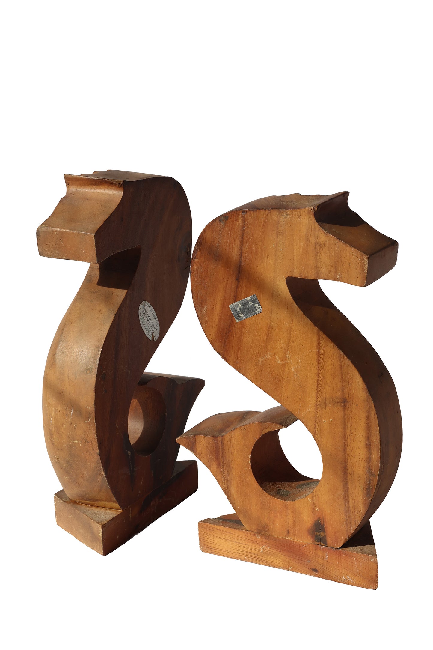 Vintage Seahorse Bookend