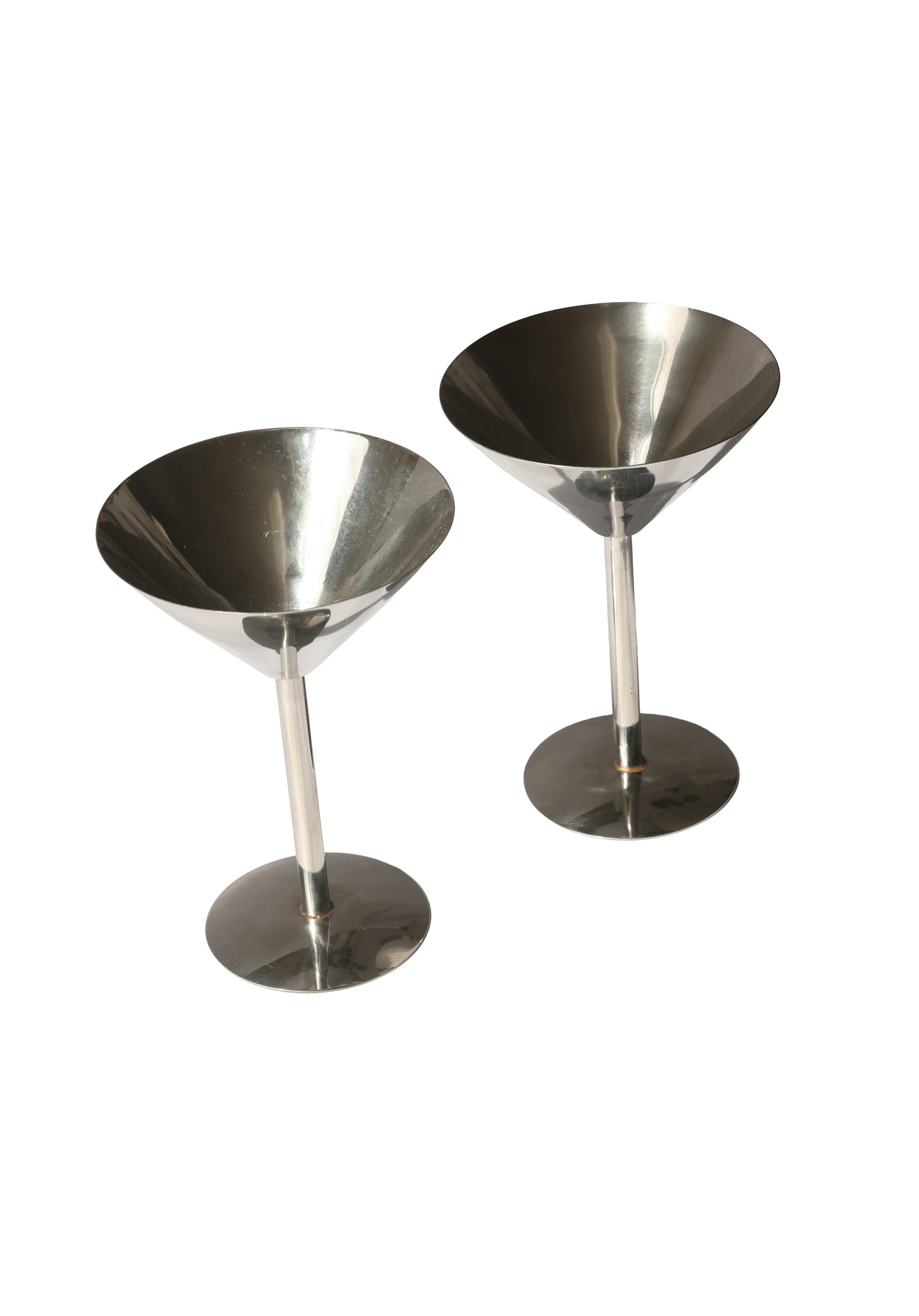 Anthropologie Silver Maritini Glass (2)