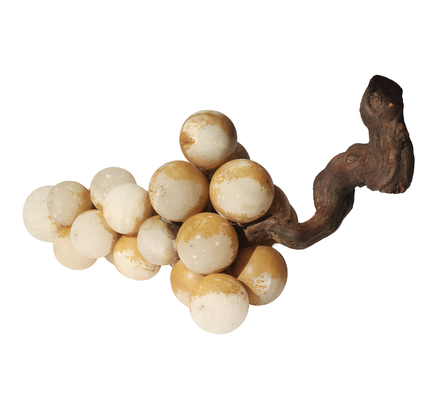 XL Mid Century Italian Alabaster Grapes