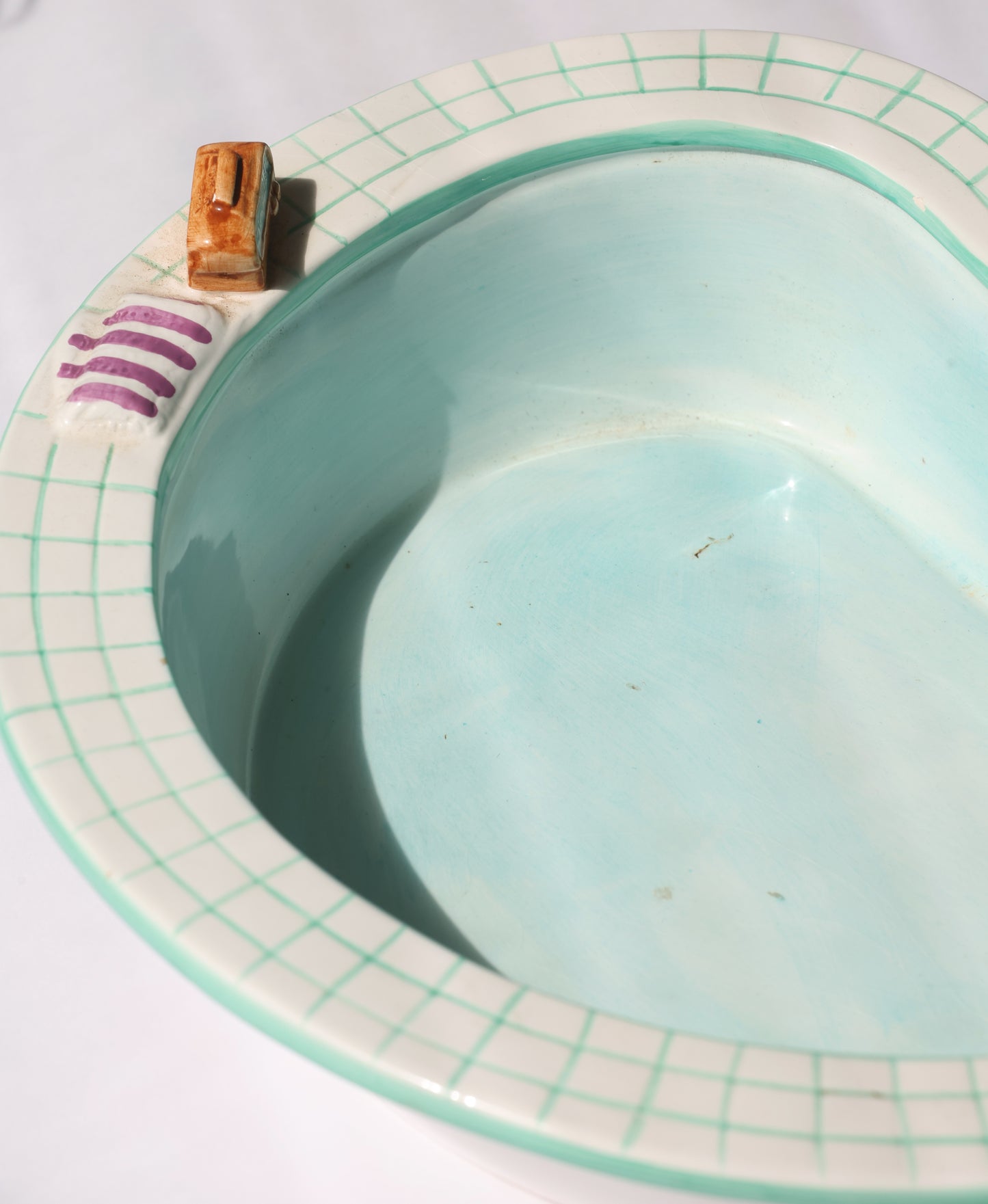 LOTUS 1995 Swimming Pool Party Chip & Dip Dish