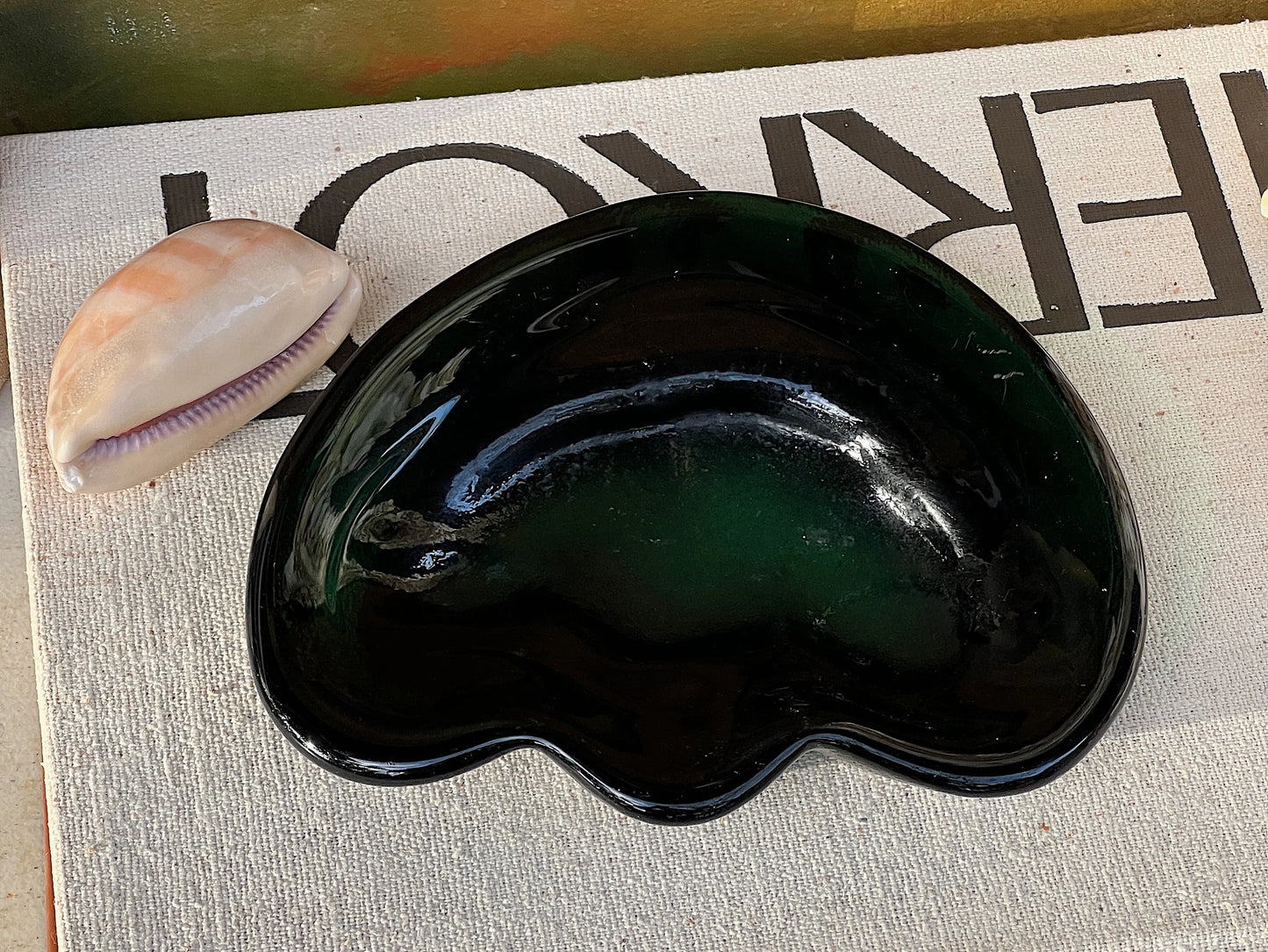 Vintage Blenko Glass Catchall